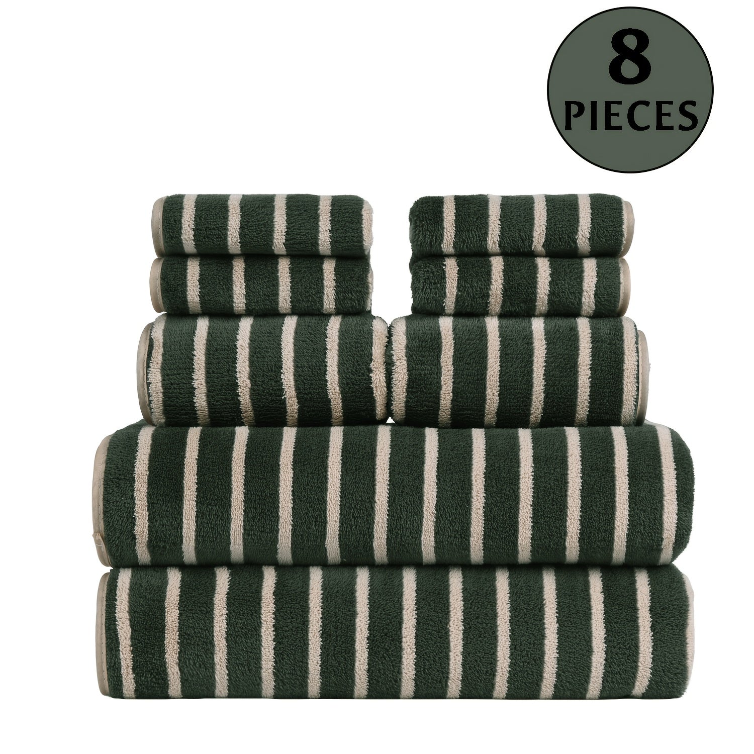 Ultra-Soft Coral Towel Set - Quick-Drying Absorbent Home Towels