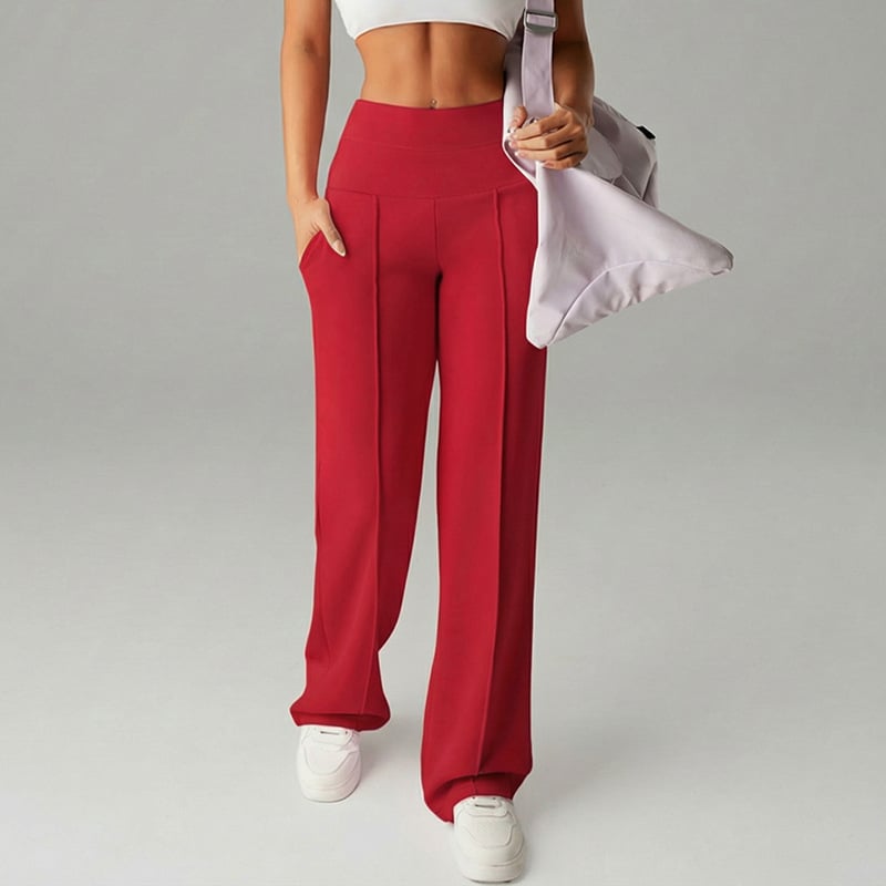 Women's Straight-Leg Trousers – Clean Minimal Everyday Style