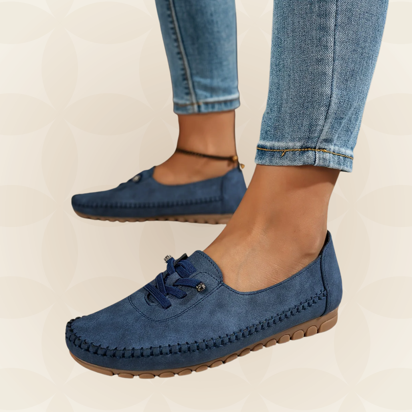 Women's Comfort Slip-On Shoes - Supportive Everyday Walking Style