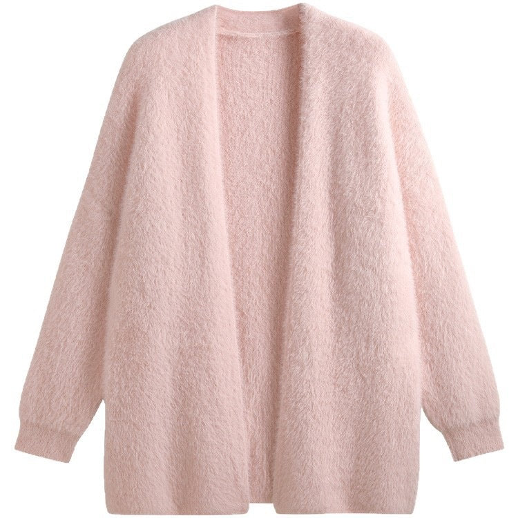 Women’s Thick Knit Cardigan – Cozy Warm Autumn Winter Layering Style