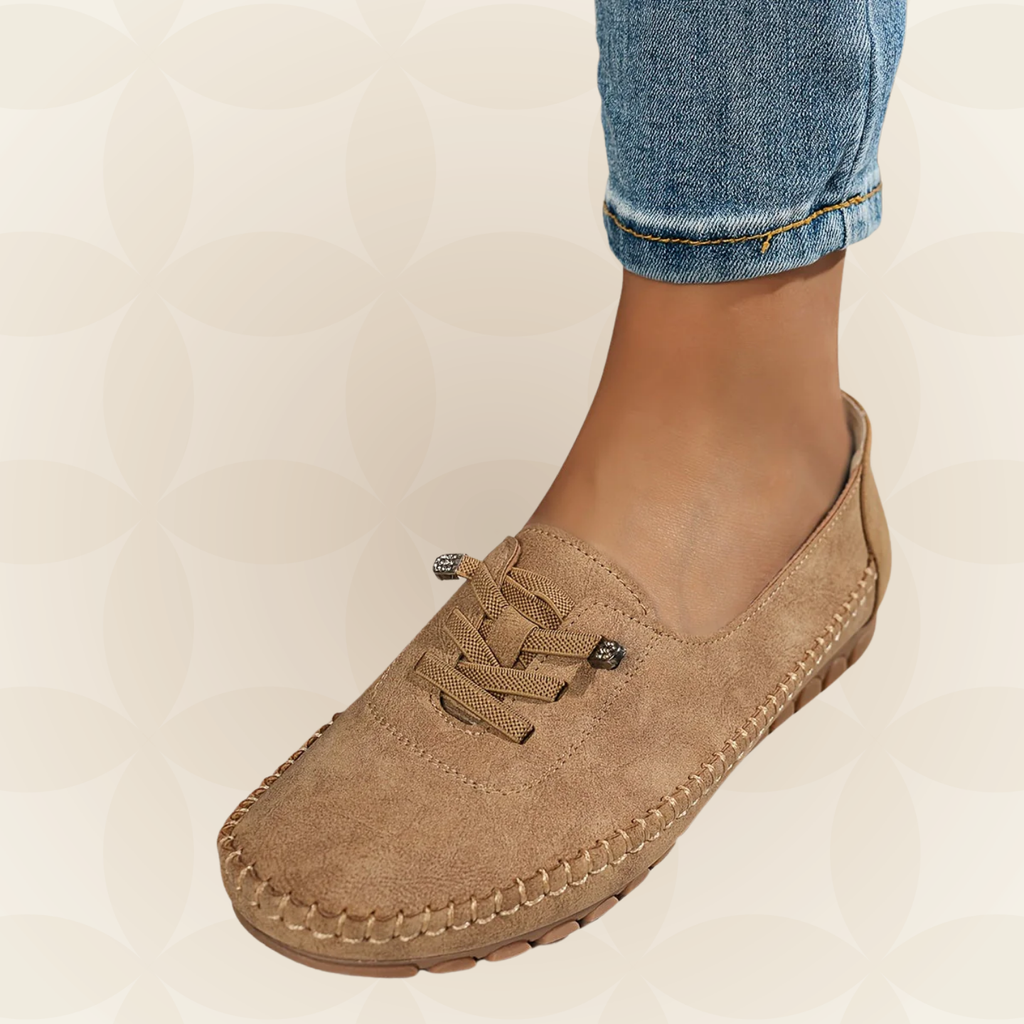 Women's Comfort Slip-On Shoes - Supportive Everyday Walking Style