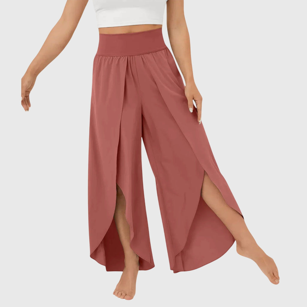 Women's Wide-Leg Summer Pants – Lightweight Relaxed Everyday Style