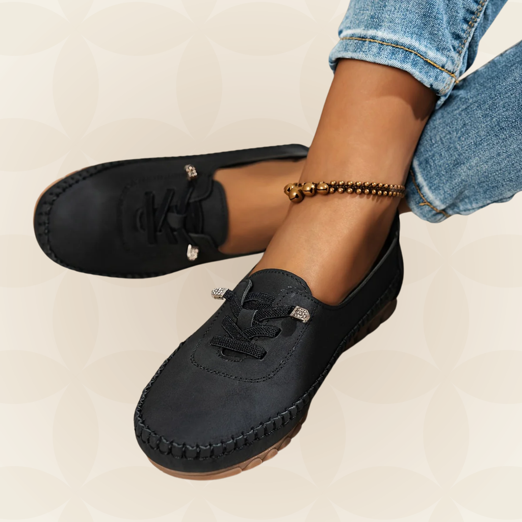 Women's Comfort Slip-On Shoes - Supportive Everyday Walking Style