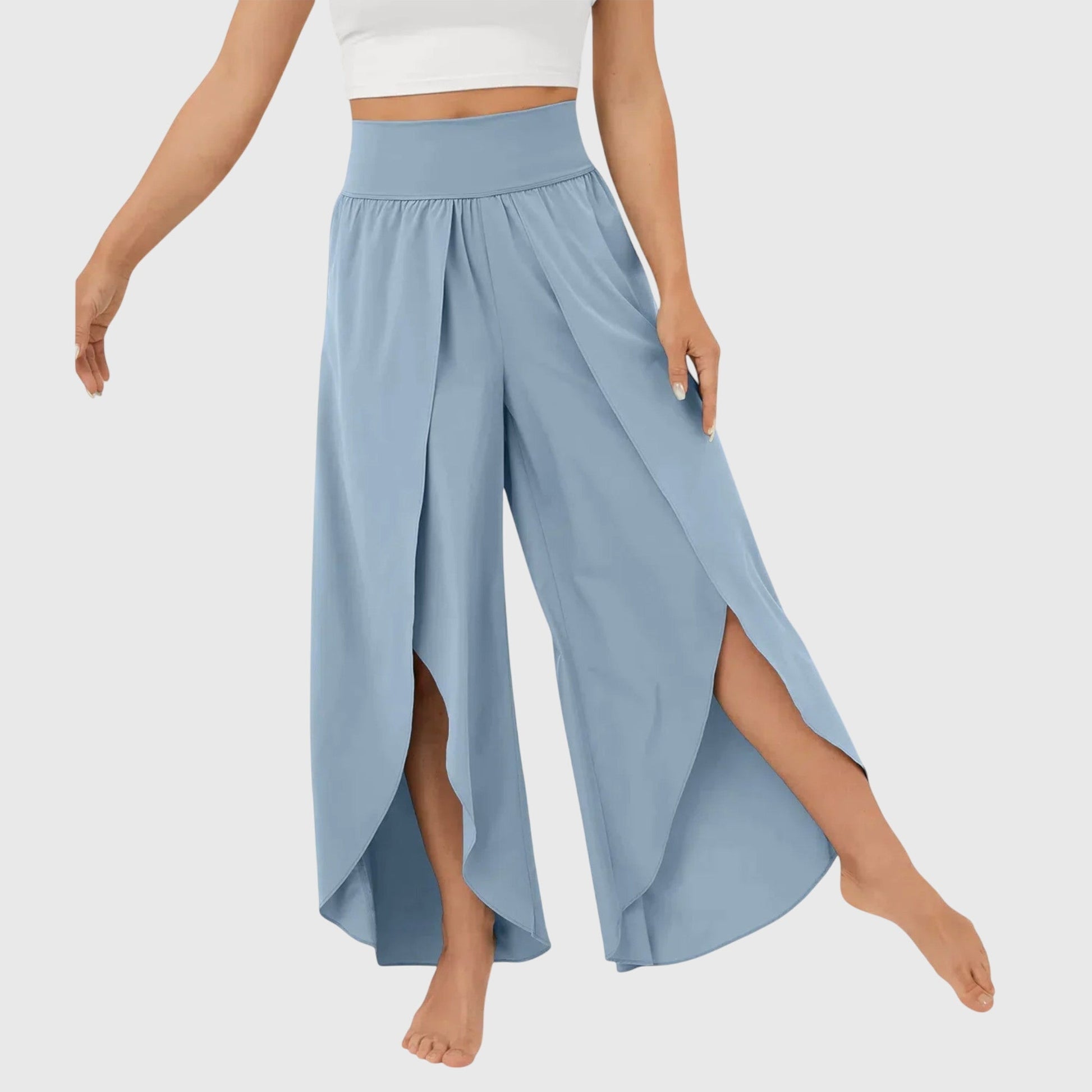 Women's Wide-Leg Summer Pants – Lightweight Relaxed Everyday Style