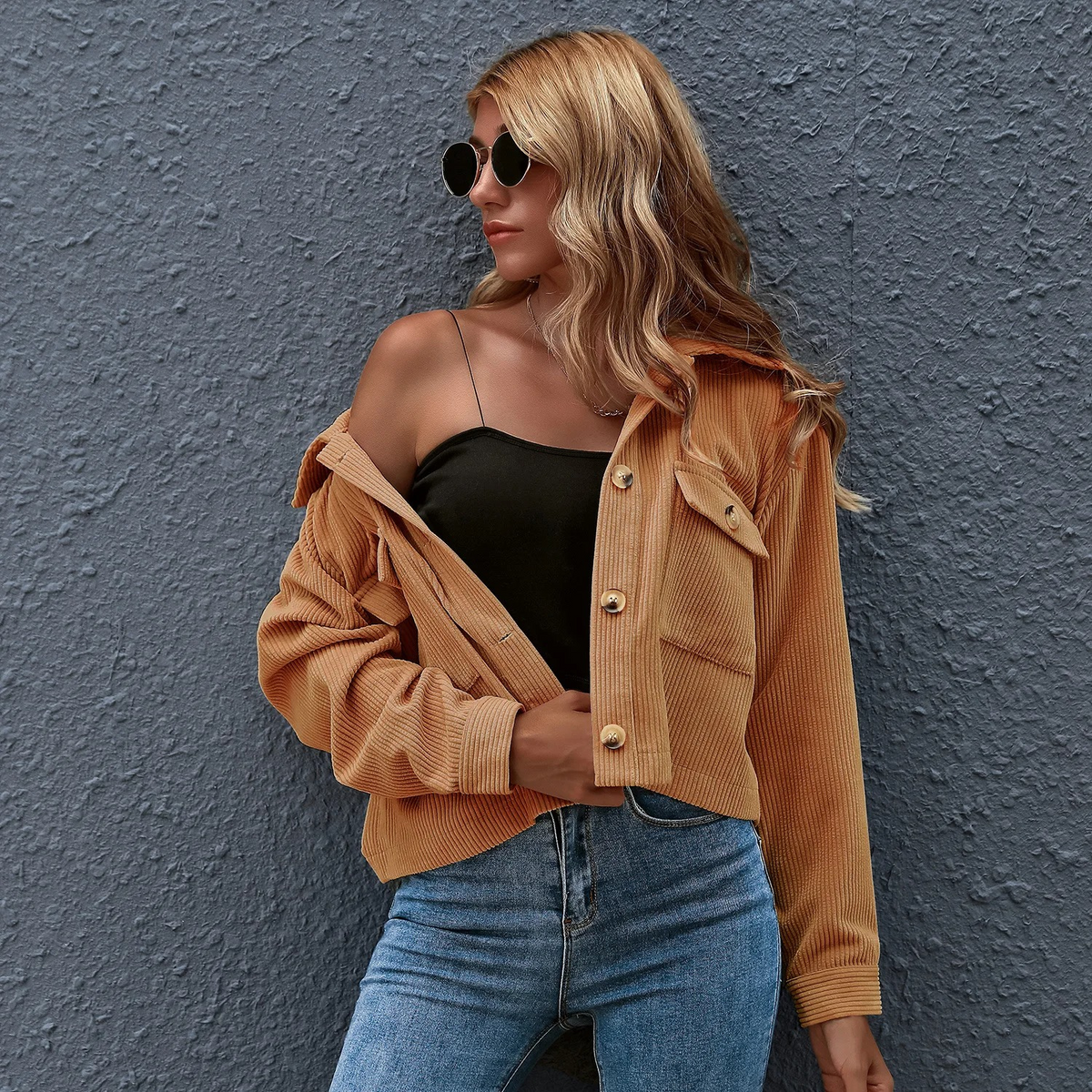 Corduroy Jacket - Soft and Modern