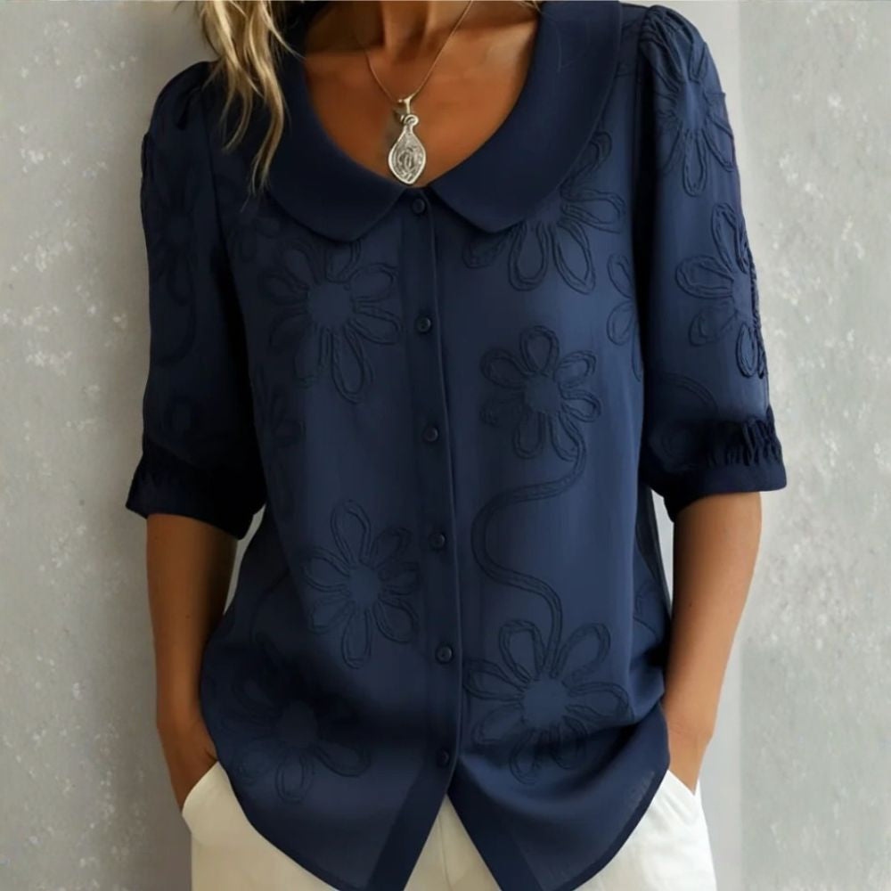 Women's Elegant Blouse - Lightweight Everyday Dressy Top