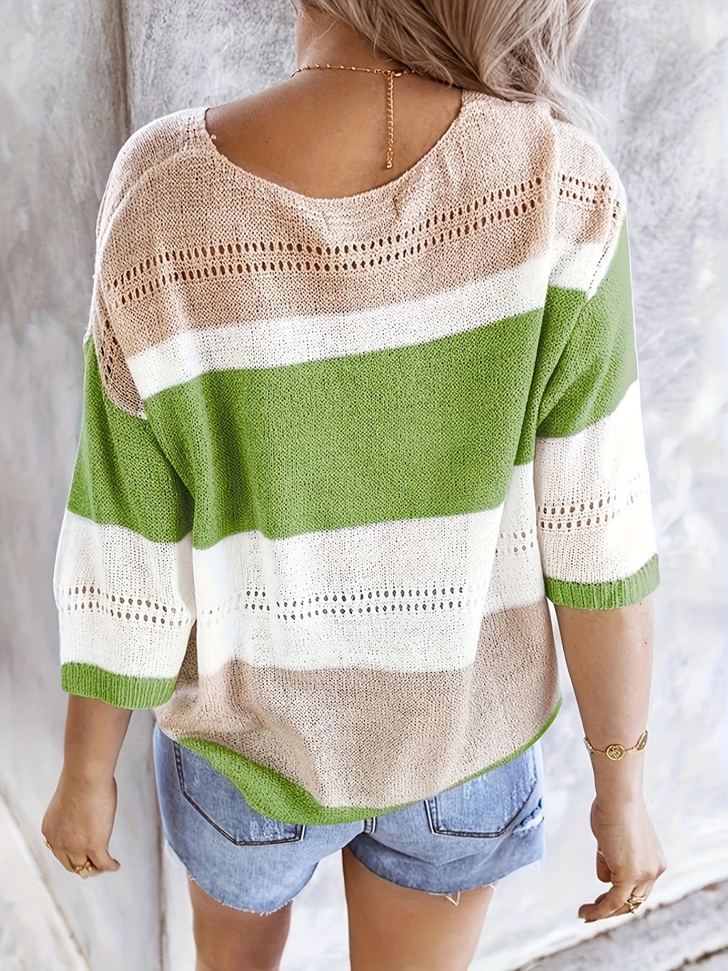 Women’s Fine Knit Sweater – Soft Lightweight Elegant Everyday Style