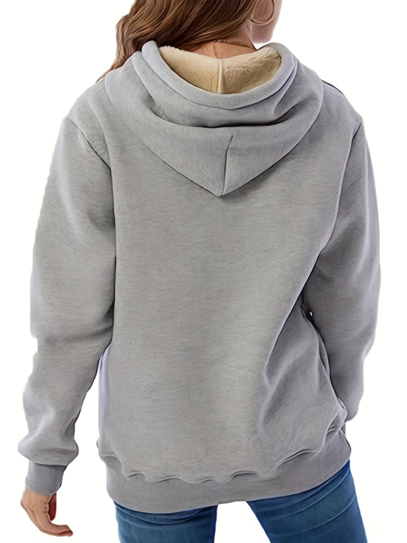 Warm winter coziness with a fleece hoodie