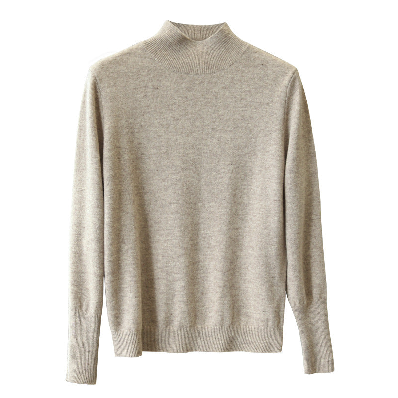 Mock-Neck Base Sweater - Soft and Essential