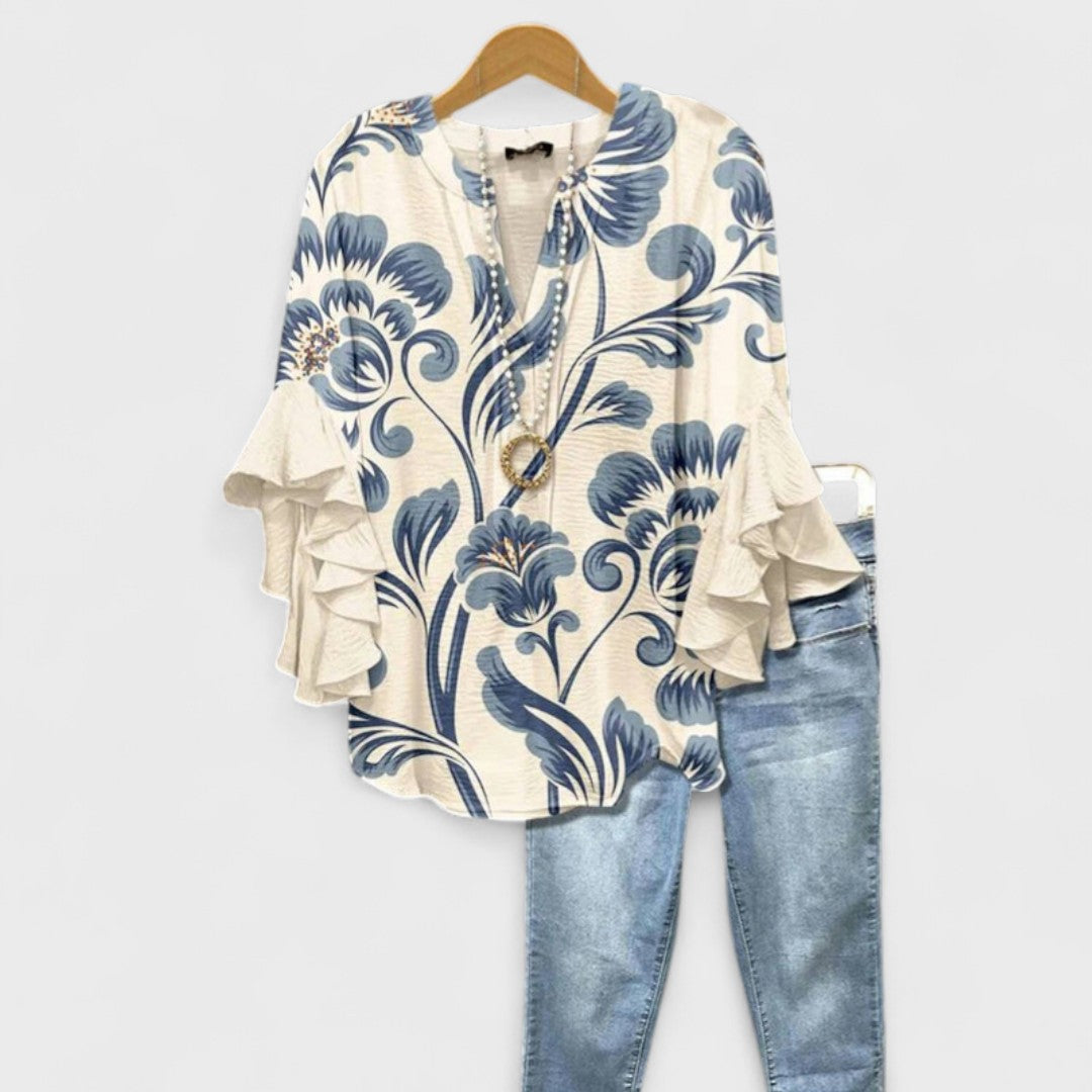 Women's Lightweight Elegant T-Shirt - Soft Summer Everyday Top