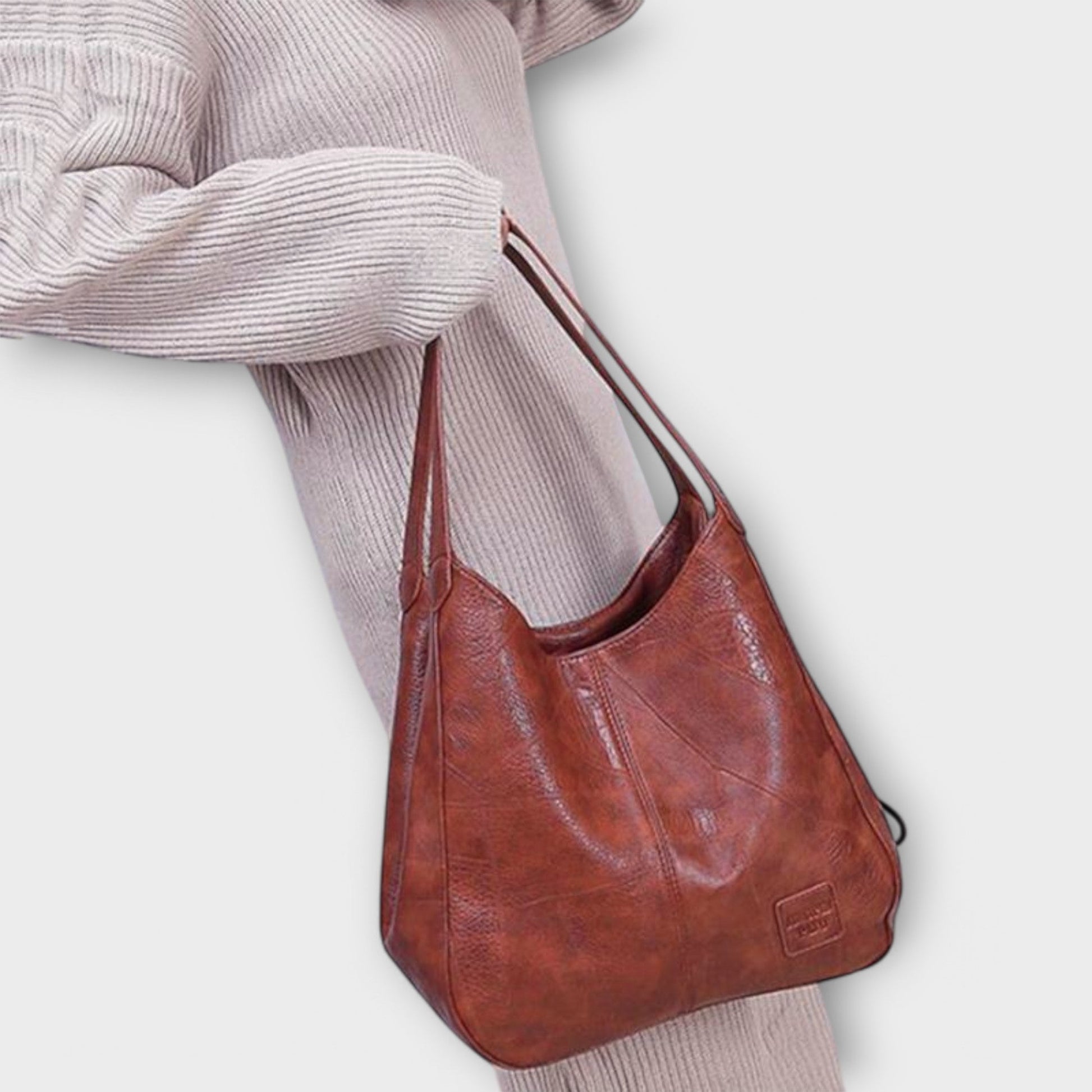 Women’s Vintage Leather Bag – Classic Elegant Everyday Style