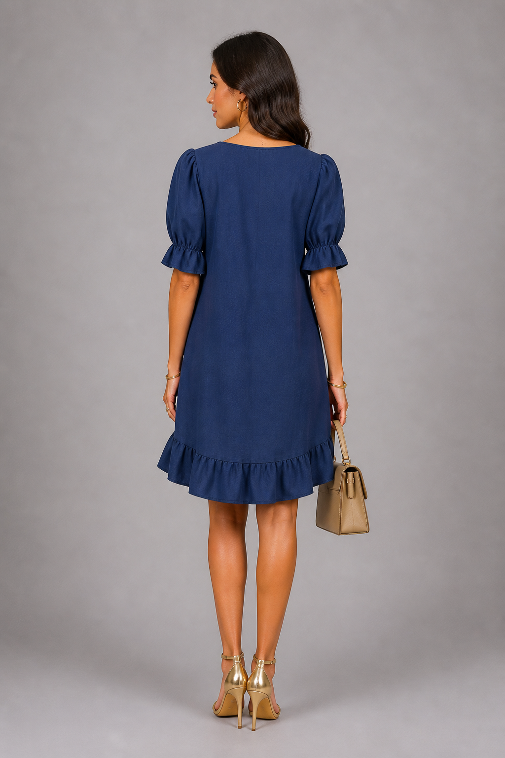 Women's Chic Mini Dress – Elegant Sleek Occasion Style
