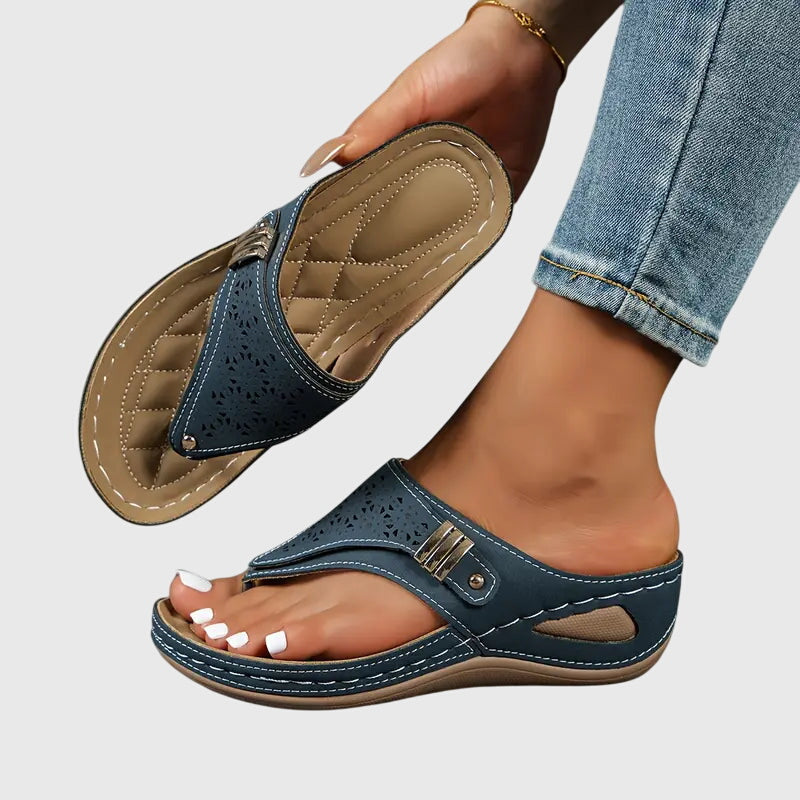 Women's Orthopedic Sandals - Supportive Cushioned Summer Walking Comfort