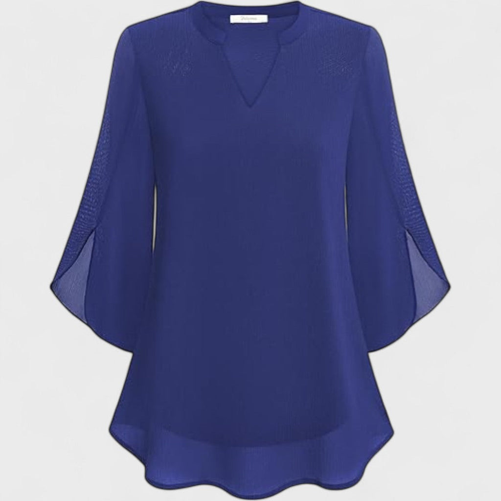 Women's Relaxed Summer Blouse – Comfortable Casual Everyday Top