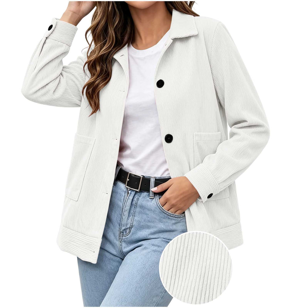Casual Lapel Jacket - Clean and Easy