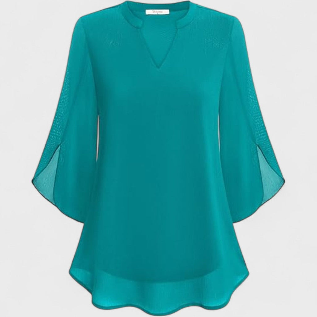 Women's Relaxed Summer Blouse – Comfortable Casual Everyday Top
