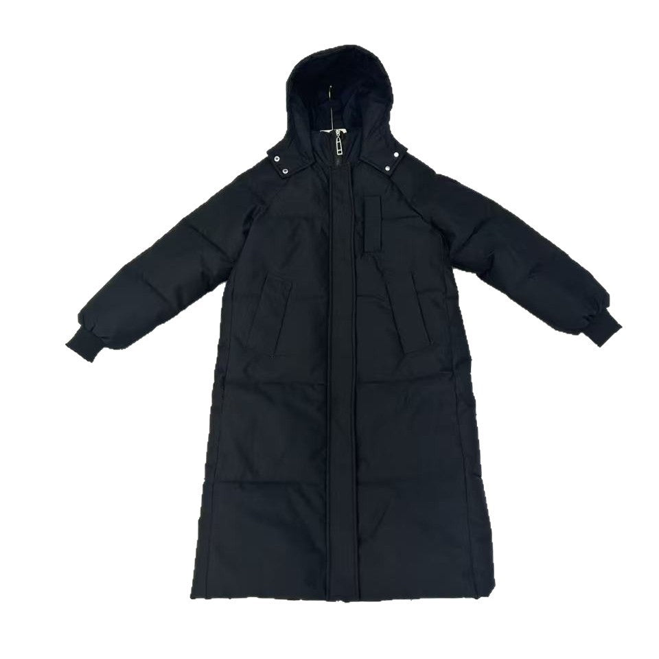 Long Loose Cotton Coat - Warm and Easy