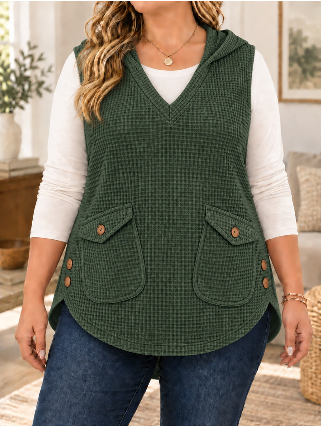Flowy Women's Blouse - Elegant and Easy