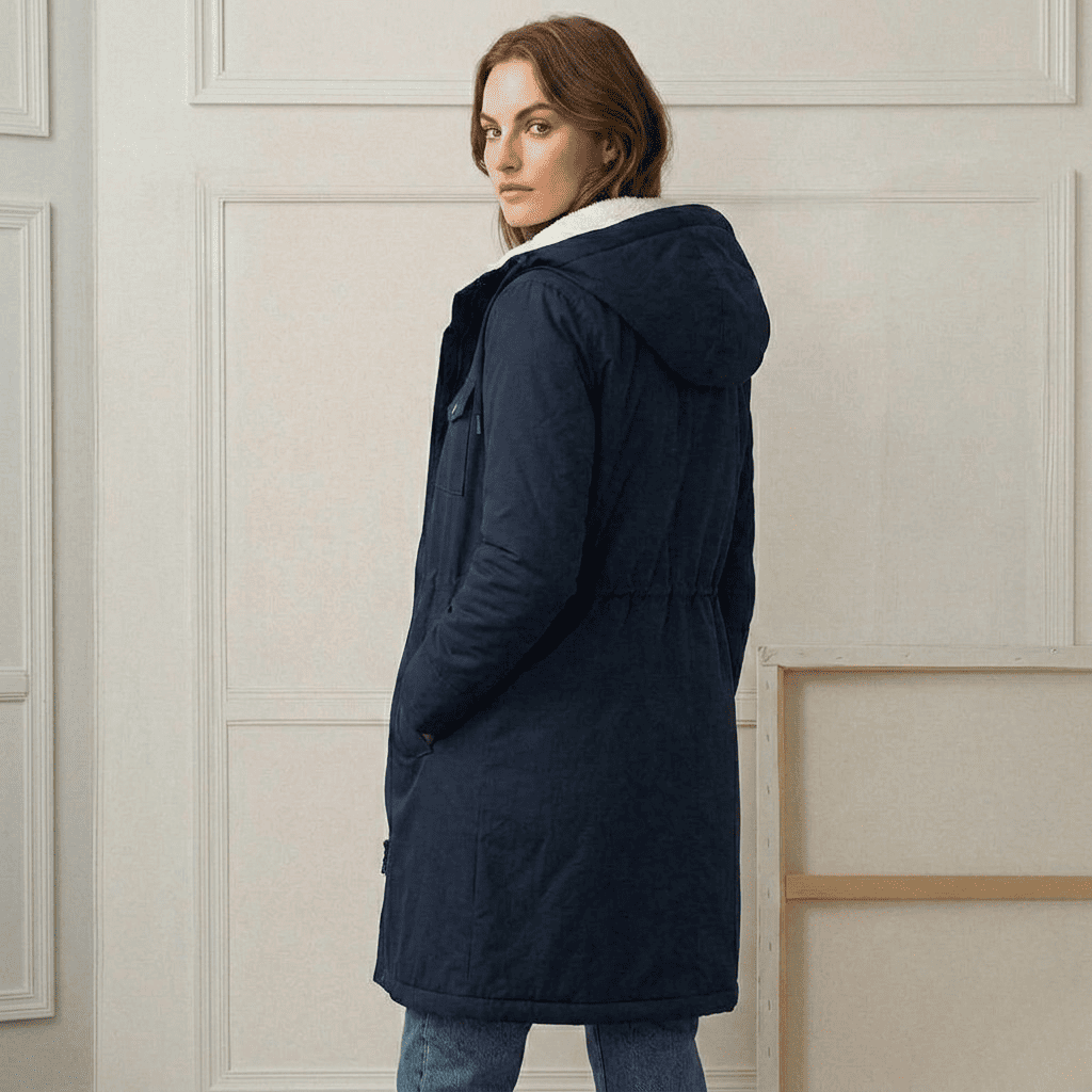 Women’s Hooded Weatherproof Coat - Warm and Protective