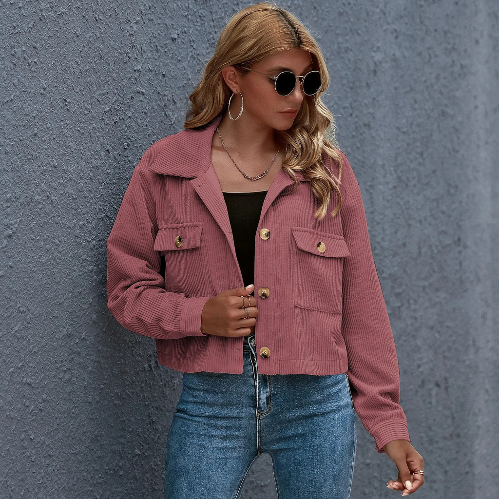 Corduroy Jacket - Soft and Modern