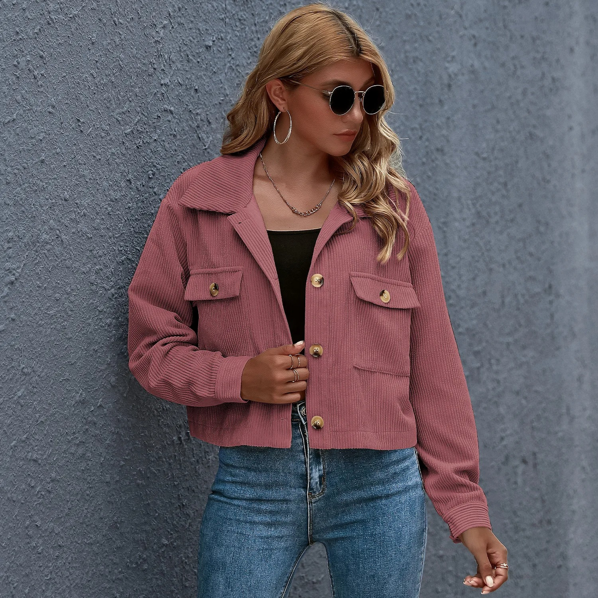 Corduroy Jacket - Soft and Modern