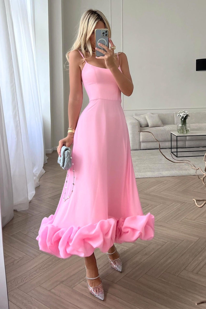 Women's Elegant Maxi Dress – Flowy Occasion Dress