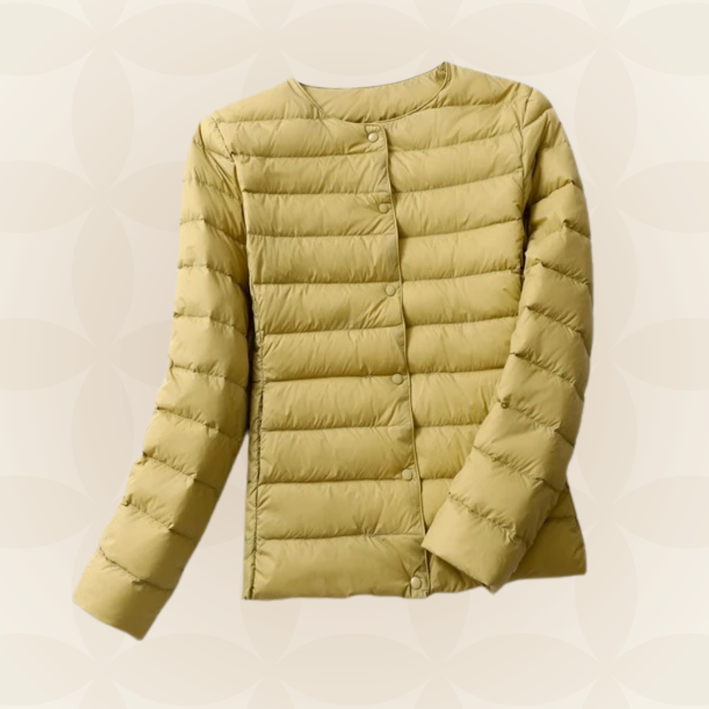 Women's Lightweight Padded Jacket - Comfortable Everyday Outerwear