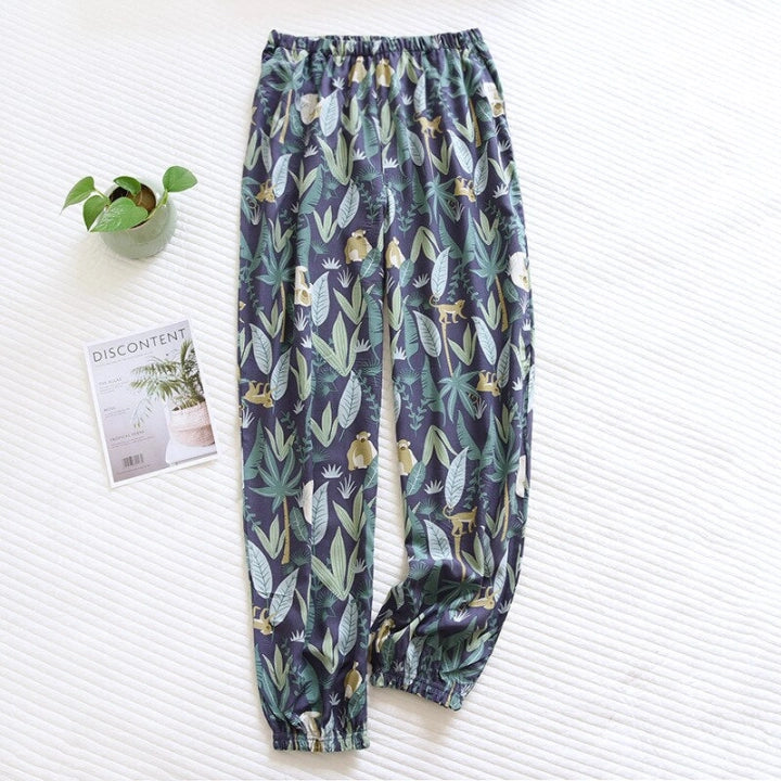 Women’s Loose-Fit Floral Pants – Comfortable Stylish Trousers