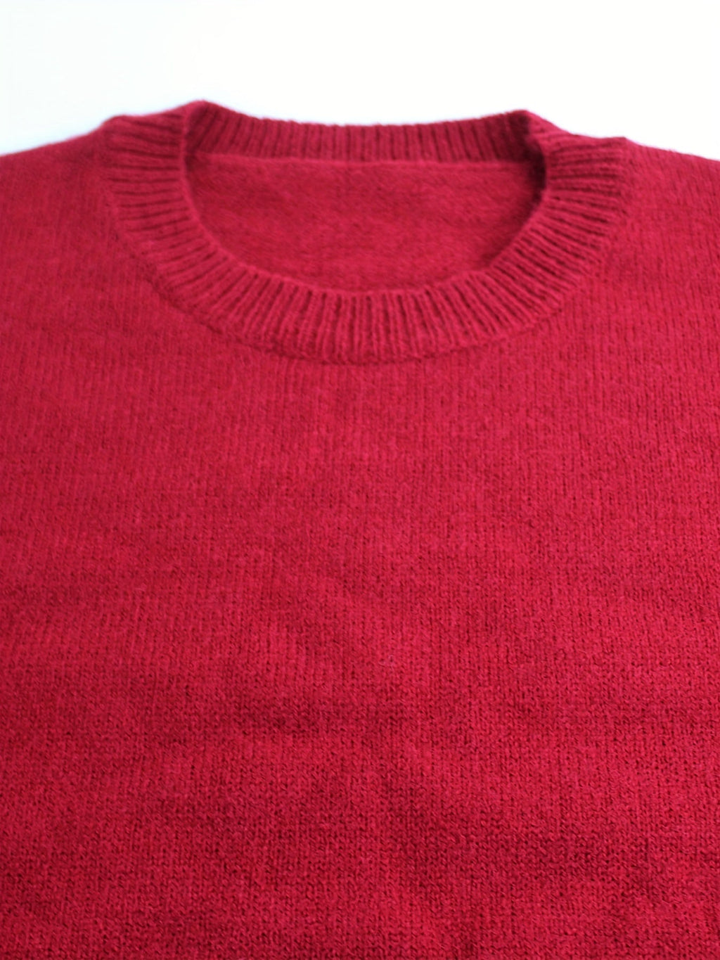 Women’s Ribbed Sweater with Striped Cuffs – Modern Cozy Knit