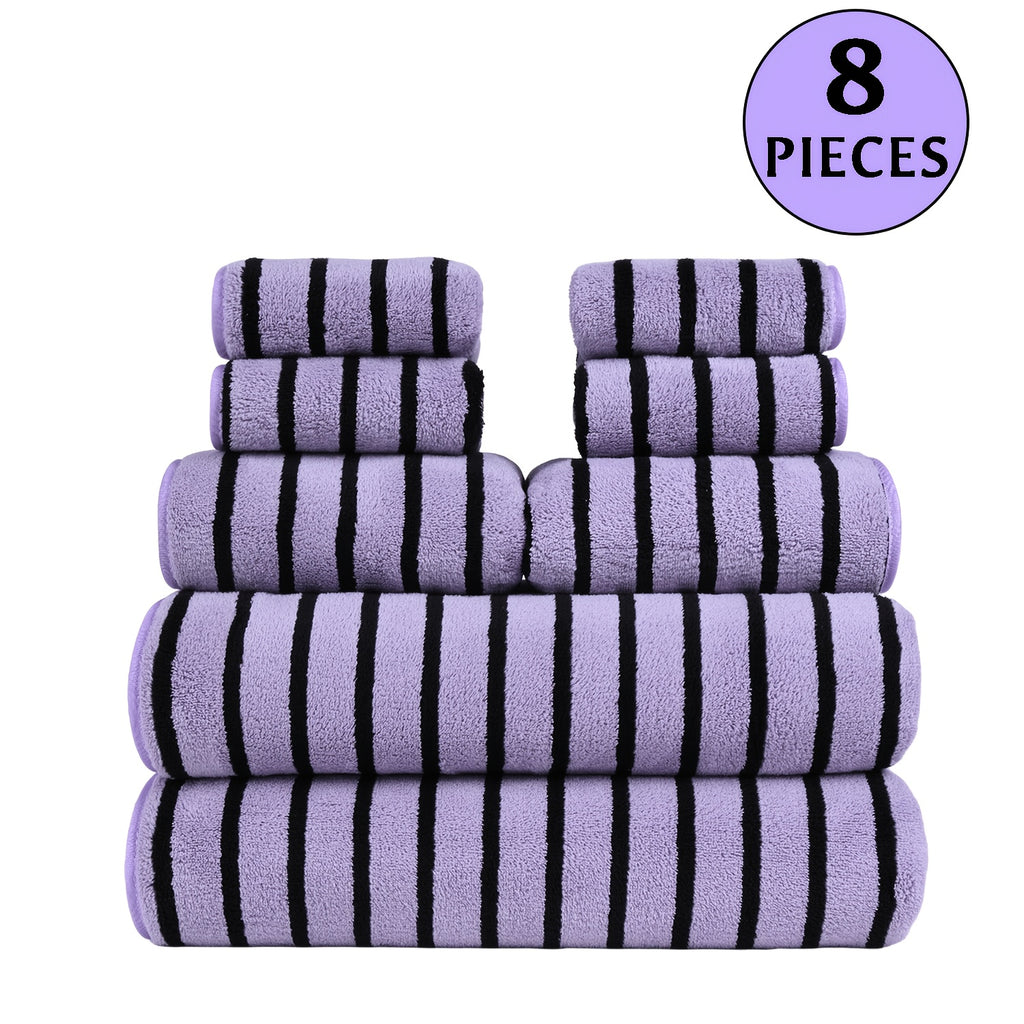 Ultra-Soft Coral Towel Set - Quick-Drying Absorbent Home Towels