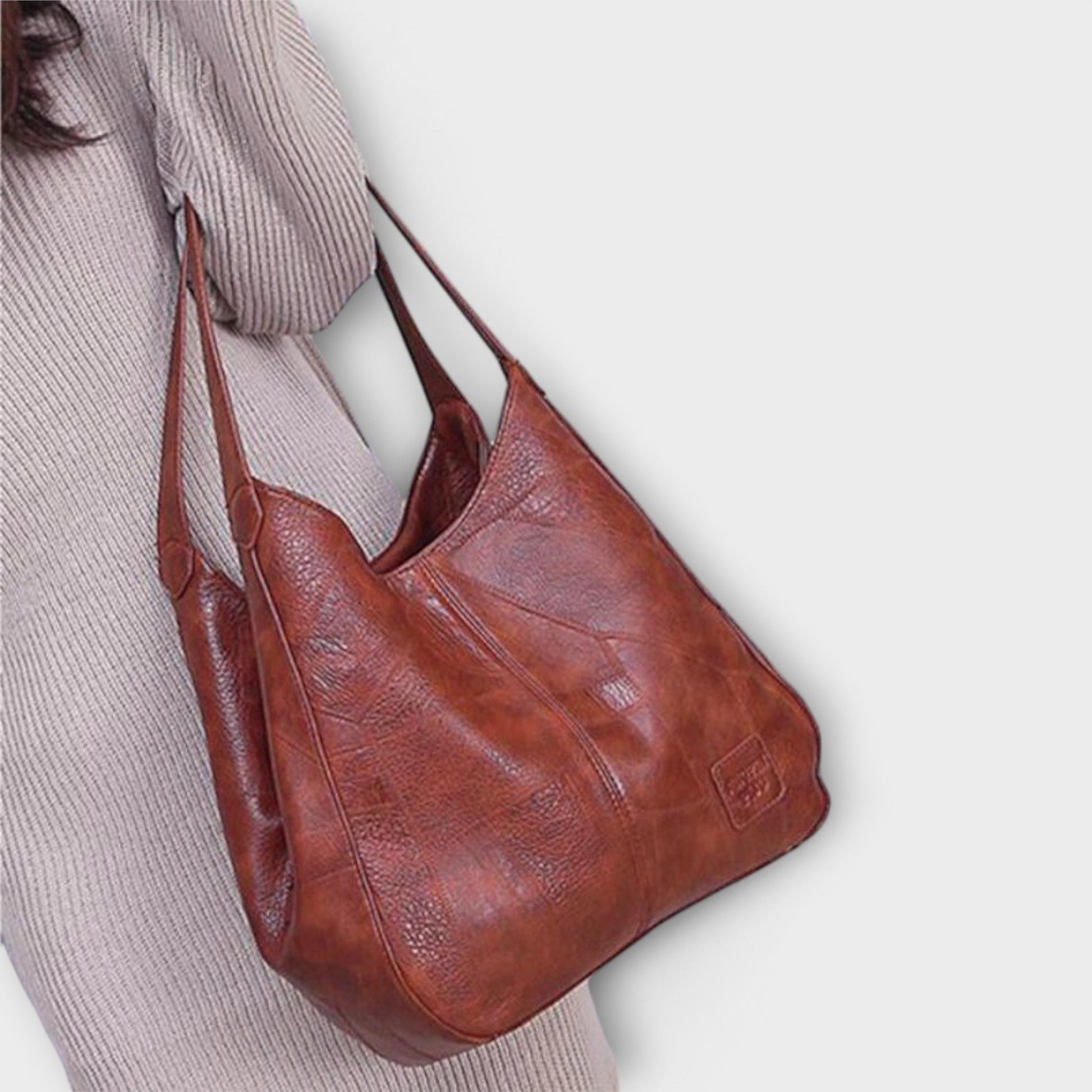 Women’s Vintage Leather Bag – Classic Elegant Everyday Style