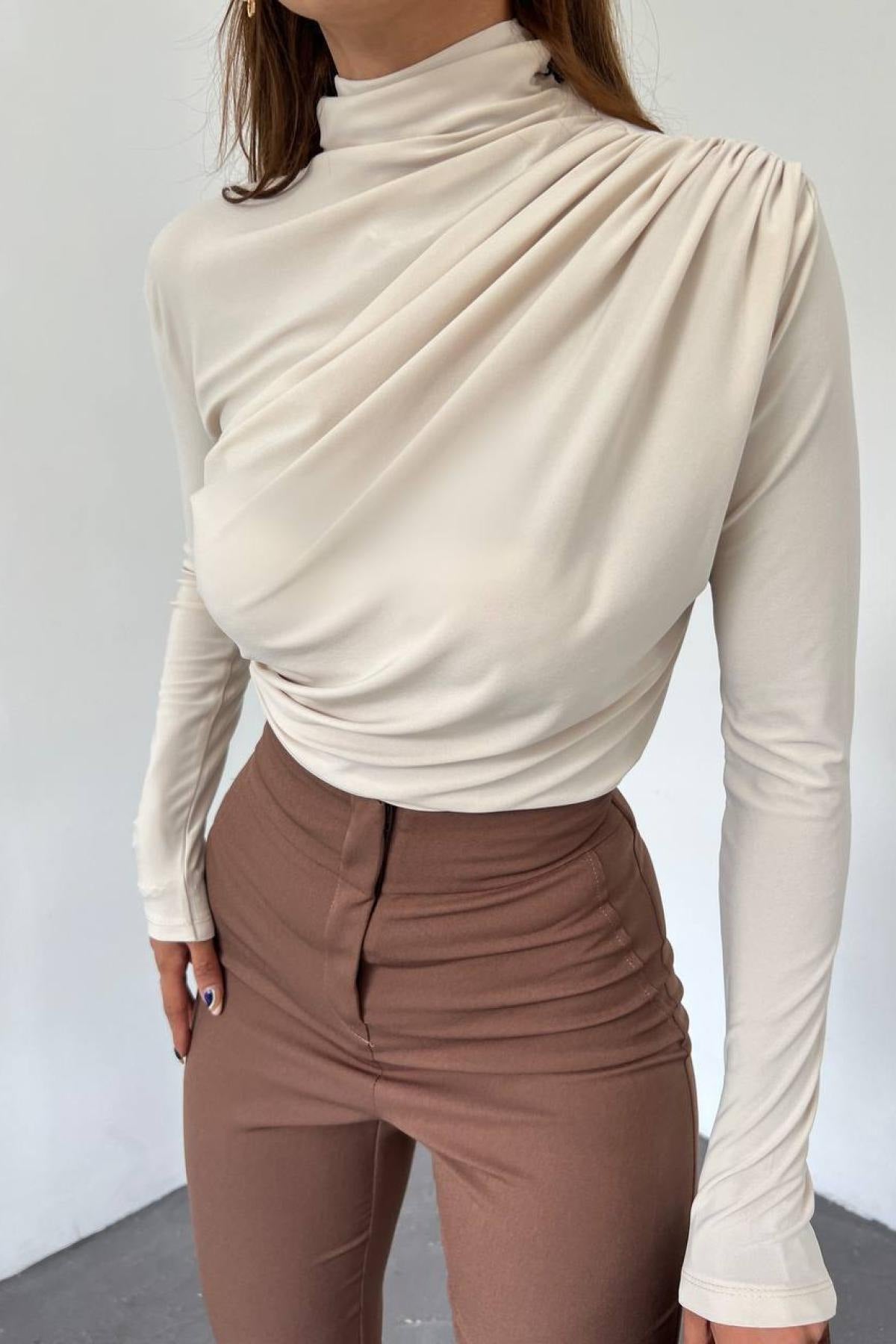 Long-Sleeve Base Layer Top - Simple and Soft
