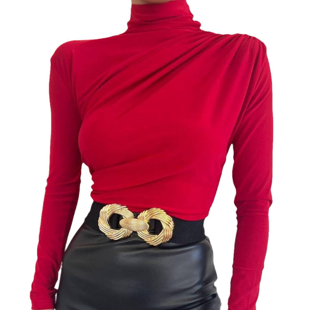 Long-Sleeve Base Layer Top - Simple and Soft