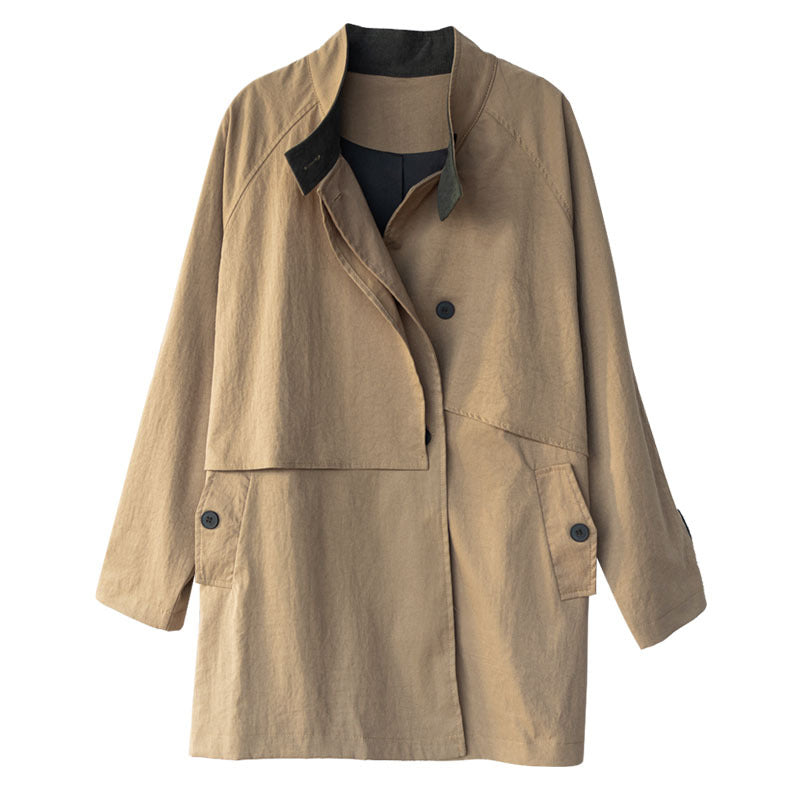 Women’s Mid-Length Casual Workwear Top – Elegant Autumn Office Style