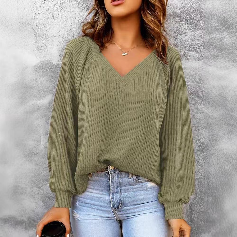 Loose-Fit Knit Sweater - Casual and Comfortable