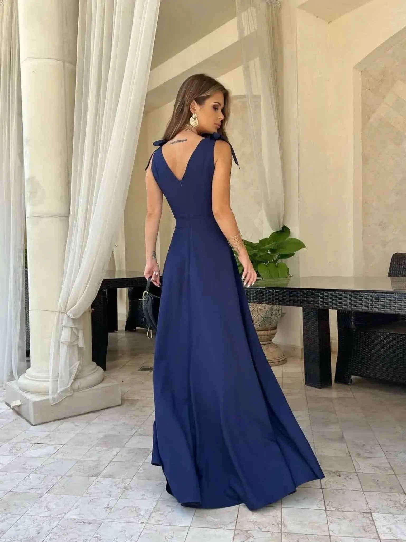 Women's Elegant Formal Maxi Dress – Graceful Occasion Evening Style