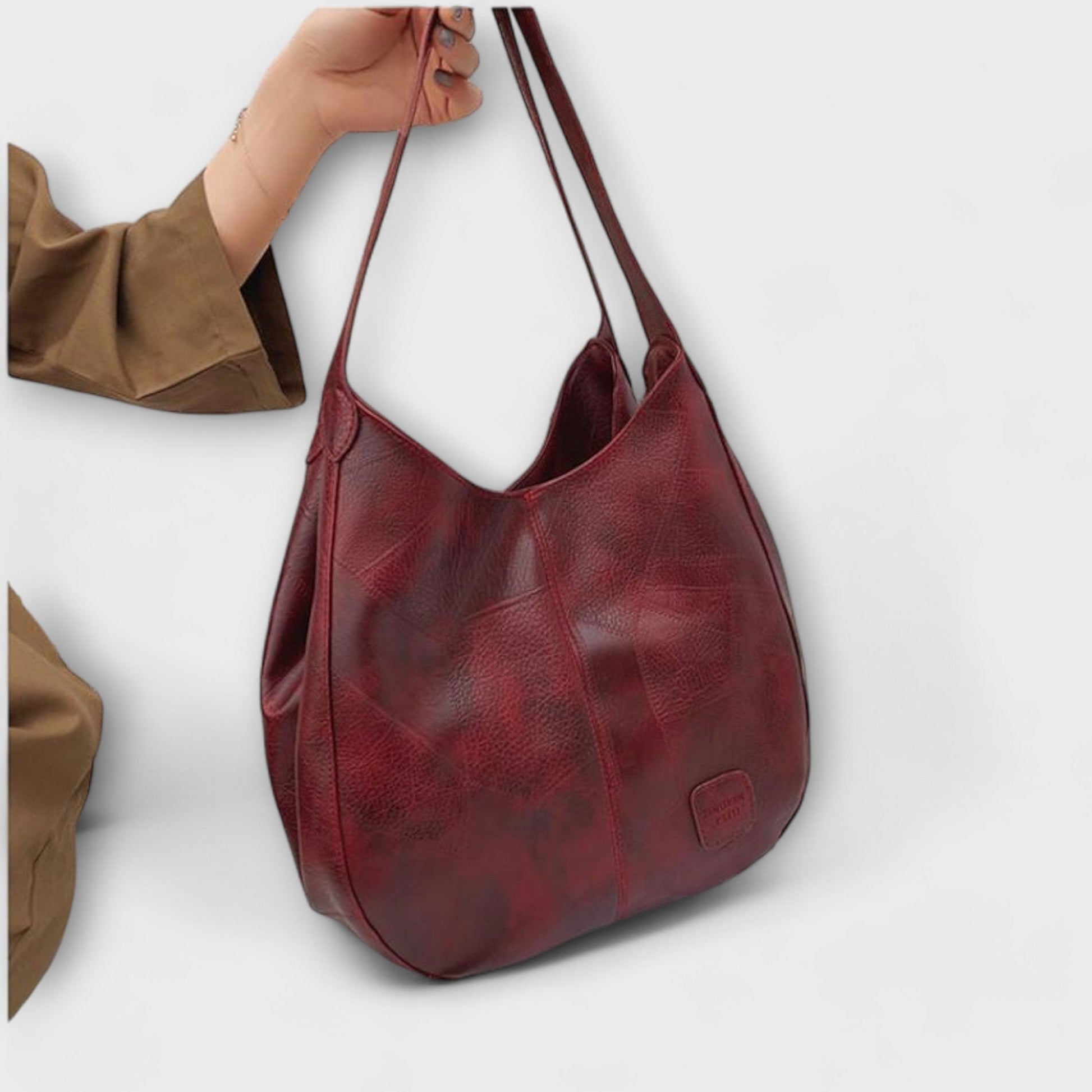 Women’s Vintage Leather Bag – Classic Elegant Everyday Style