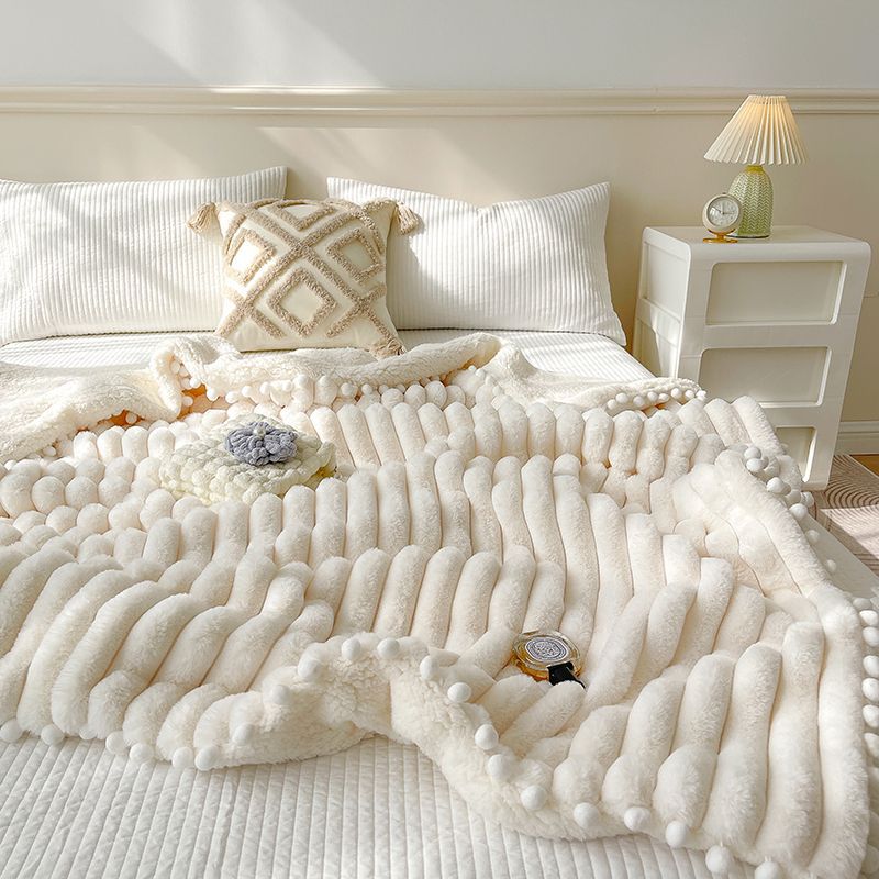 Luxury Dehaired Angora Blanket – Ultra-Soft Nap & Sofa Cover