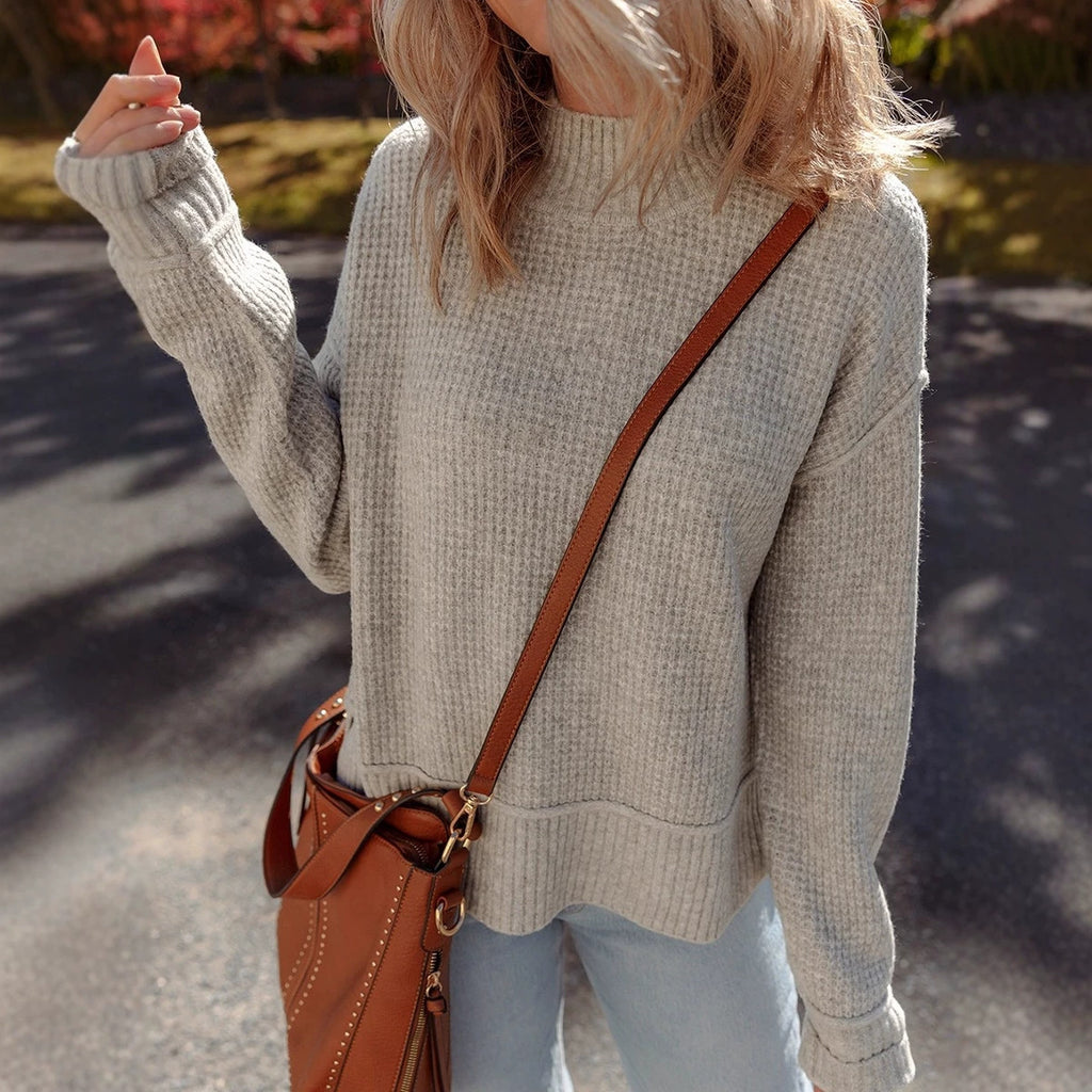 Women’s Warm Thickened Long Sleeve Top – Cozy Comfortable Winter Style