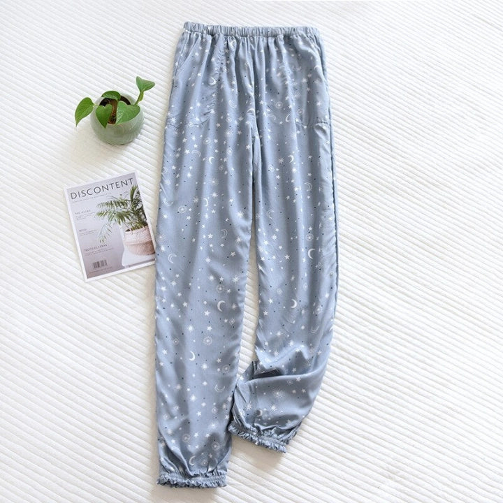 Women’s Loose-Fit Floral Pants – Comfortable Stylish Trousers