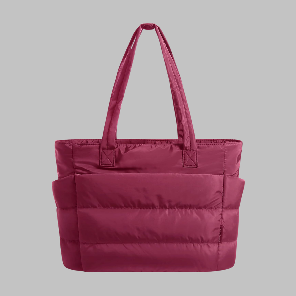 Women's Quilted Tote Bag – Spacious and Elegant Laptop Compartment
