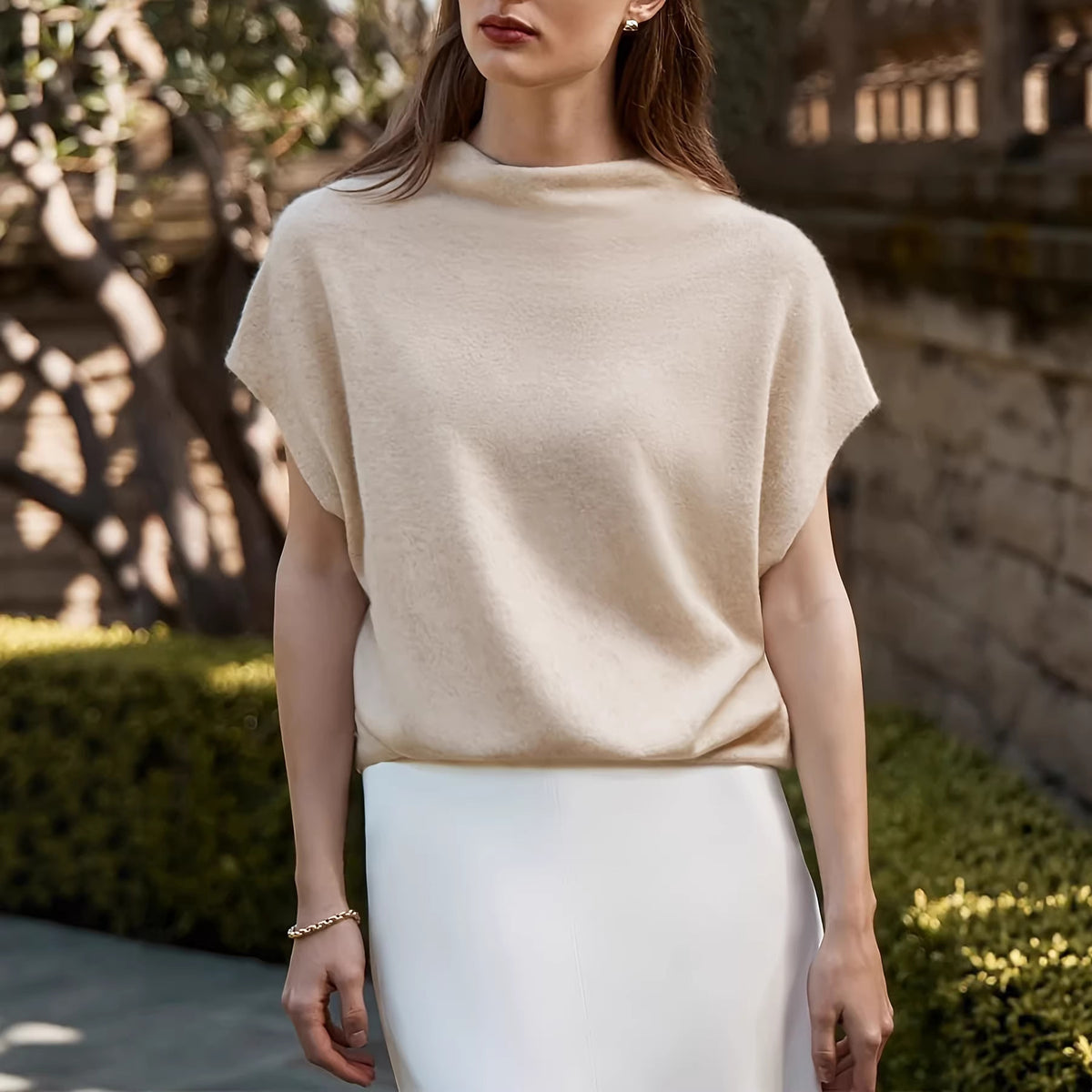 Elegant Casual Knitted Pullover - Soft and Easy
