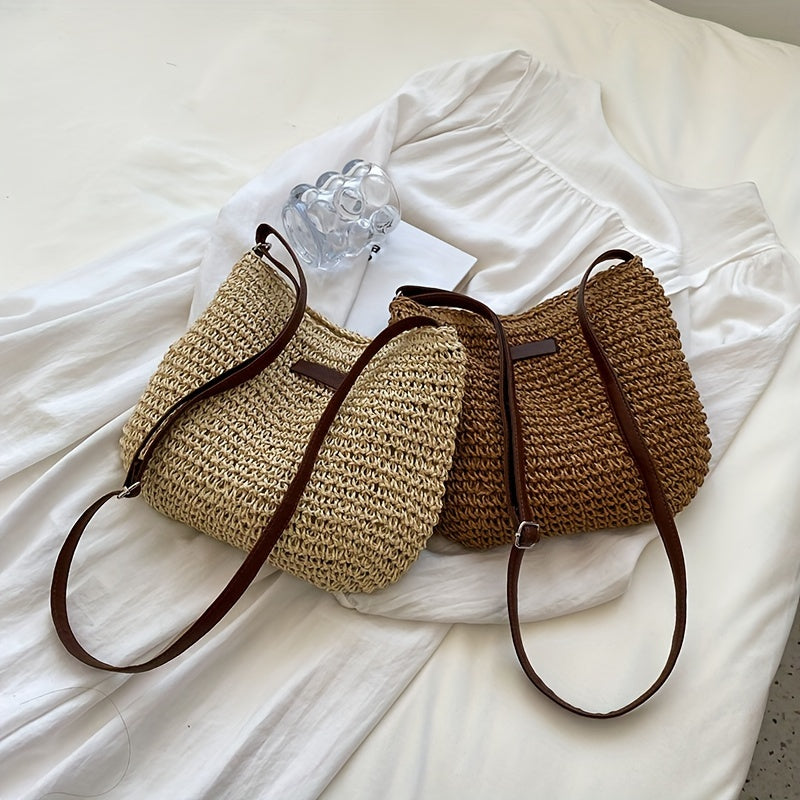 Women’s Summer Beach Crossbody Bag – Lightweight Casual Travel Bag