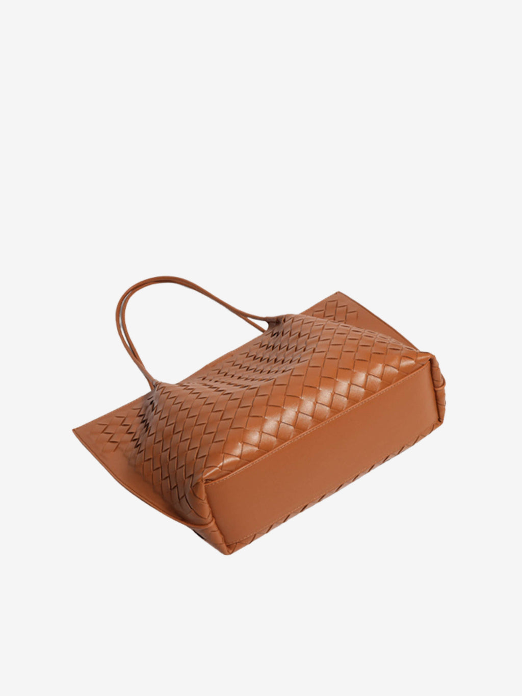 Women's Woven Tote Bag - Spacious Elegant Everyday Carryall