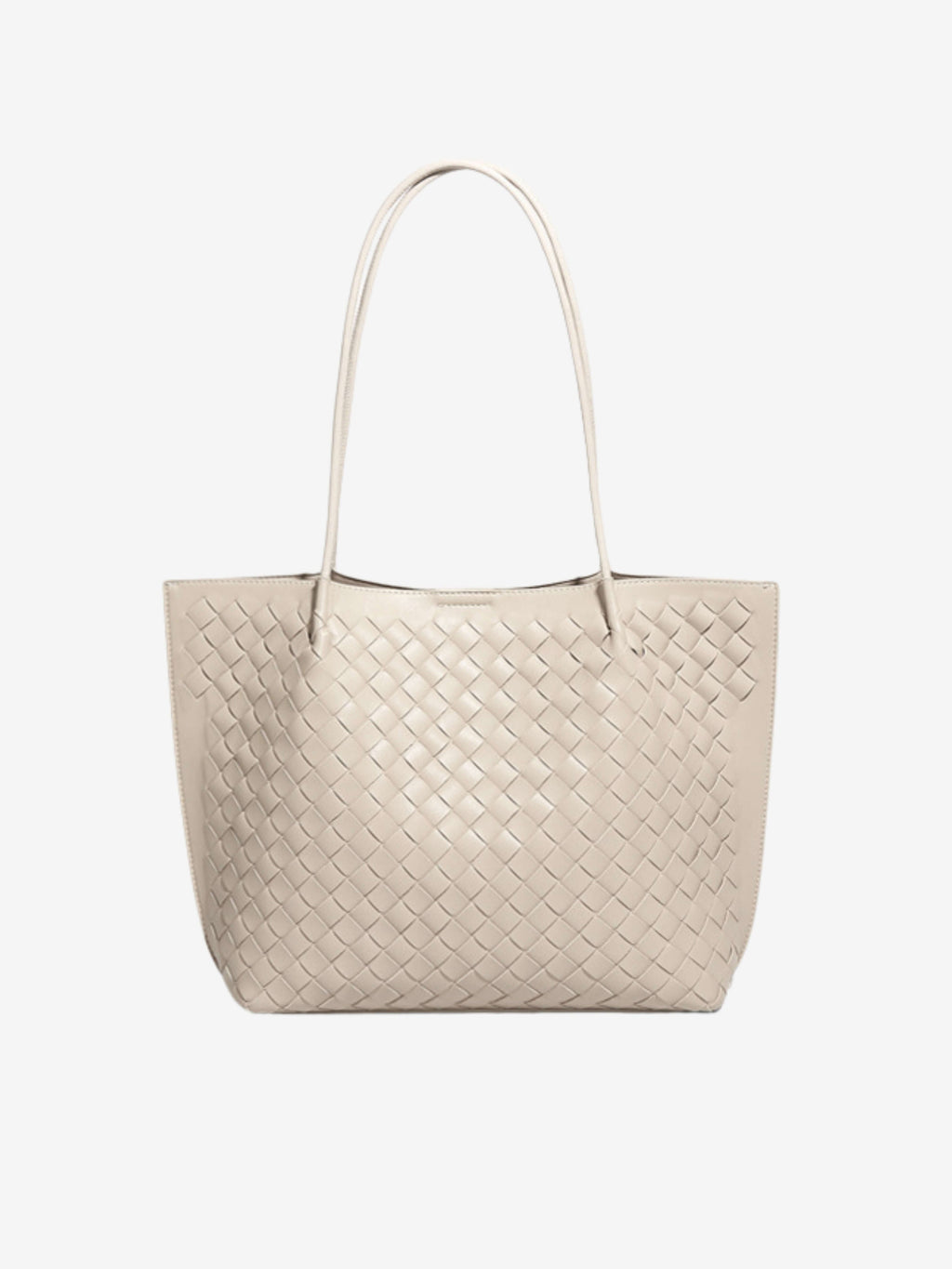 Women's Woven Tote Bag - Spacious Elegant Everyday Carryall