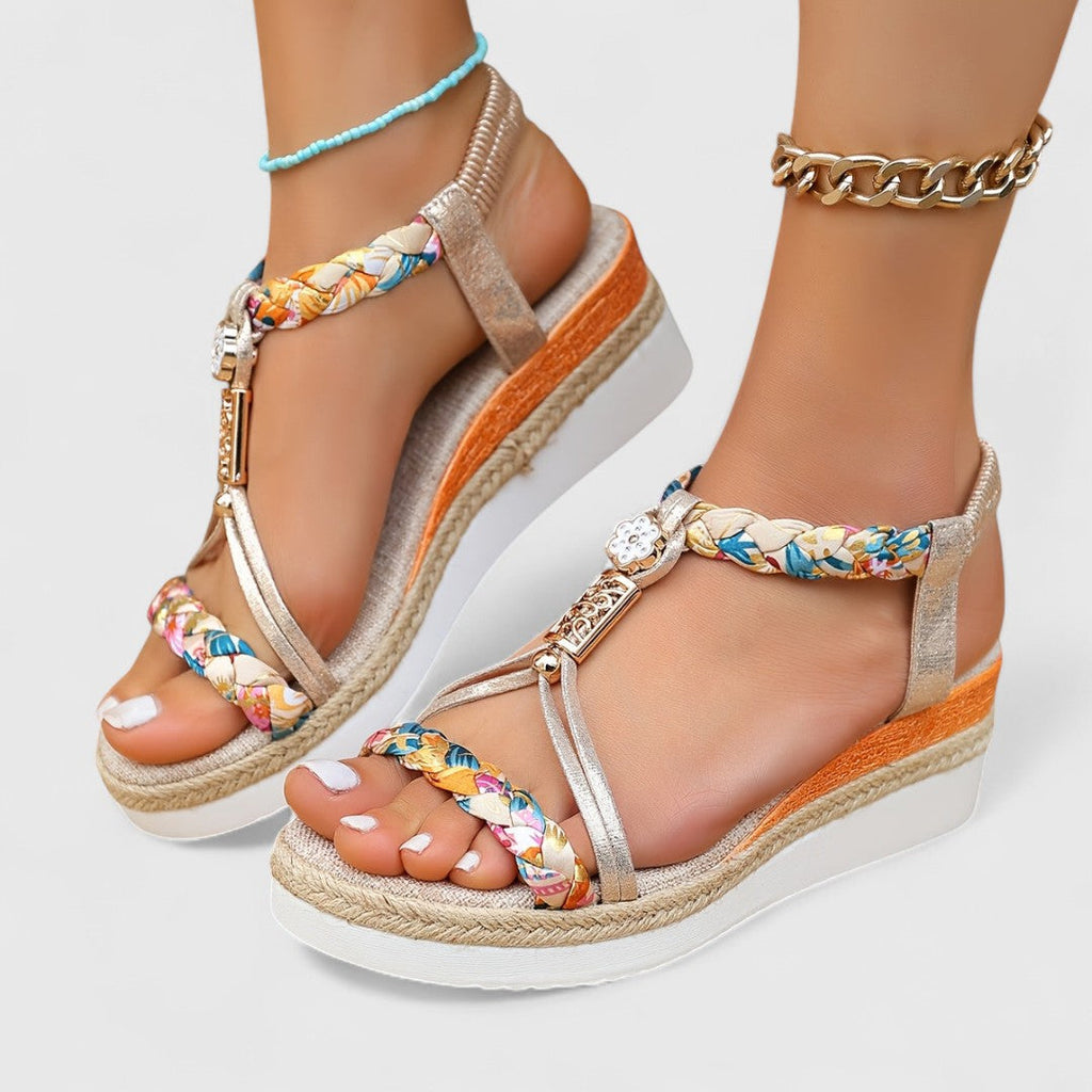 Women's Heeled Sandals - Comfortable Dressy Summer Occasion Shoes