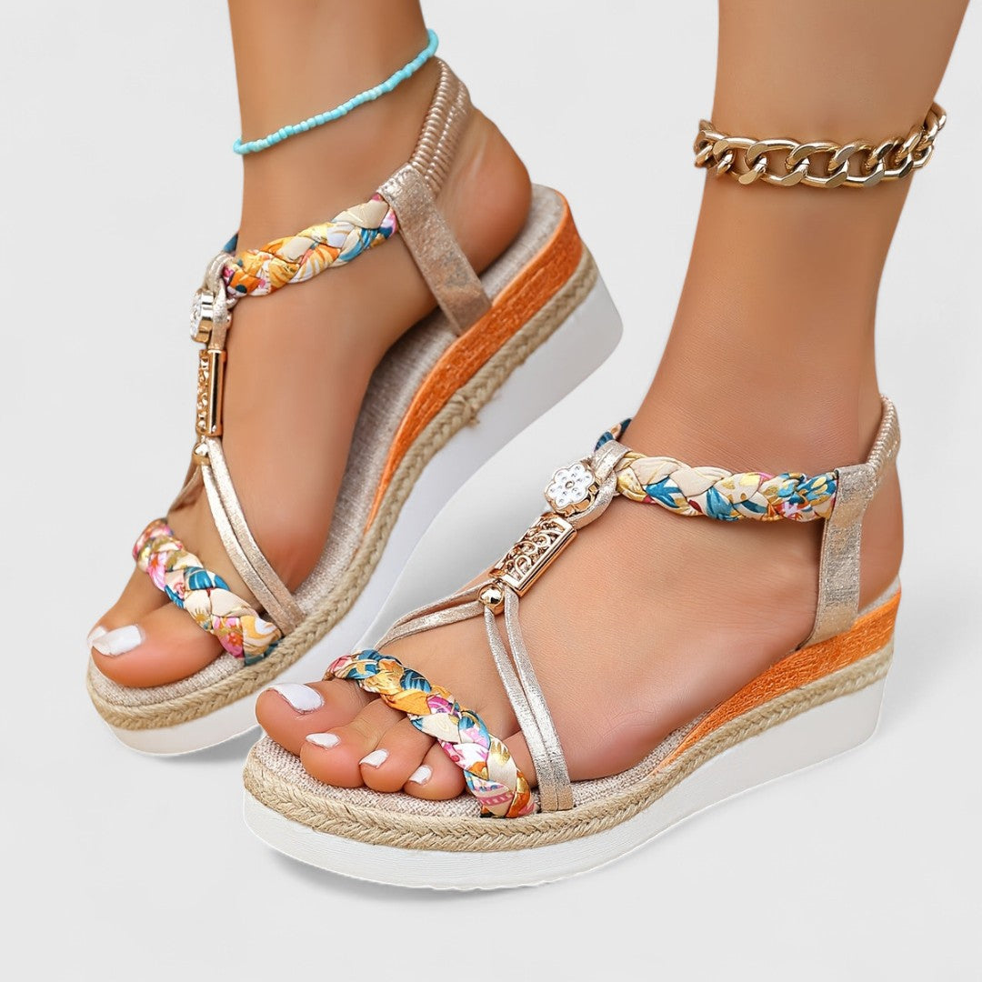 Women's Heeled Sandals - Comfortable Dressy Summer Occasion Shoes