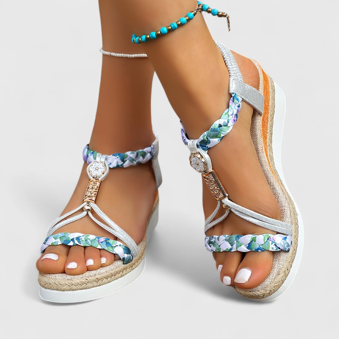 Women's Heeled Sandals - Comfortable Dressy Summer Occasion Shoes