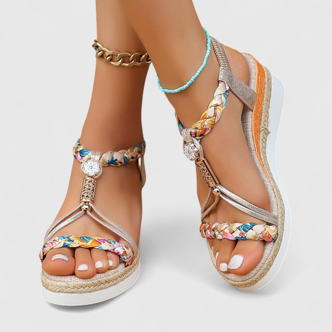 Women's Heeled Sandals - Comfortable Dressy Summer Occasion Shoes