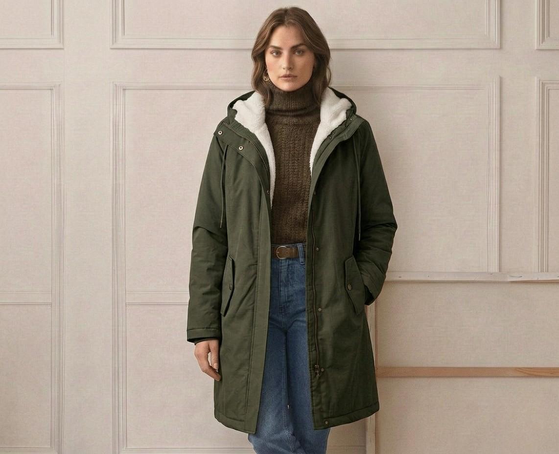 Women’s Hooded Weatherproof Coat - Warm and Protective